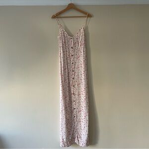 GANNI Floral Slip Dress